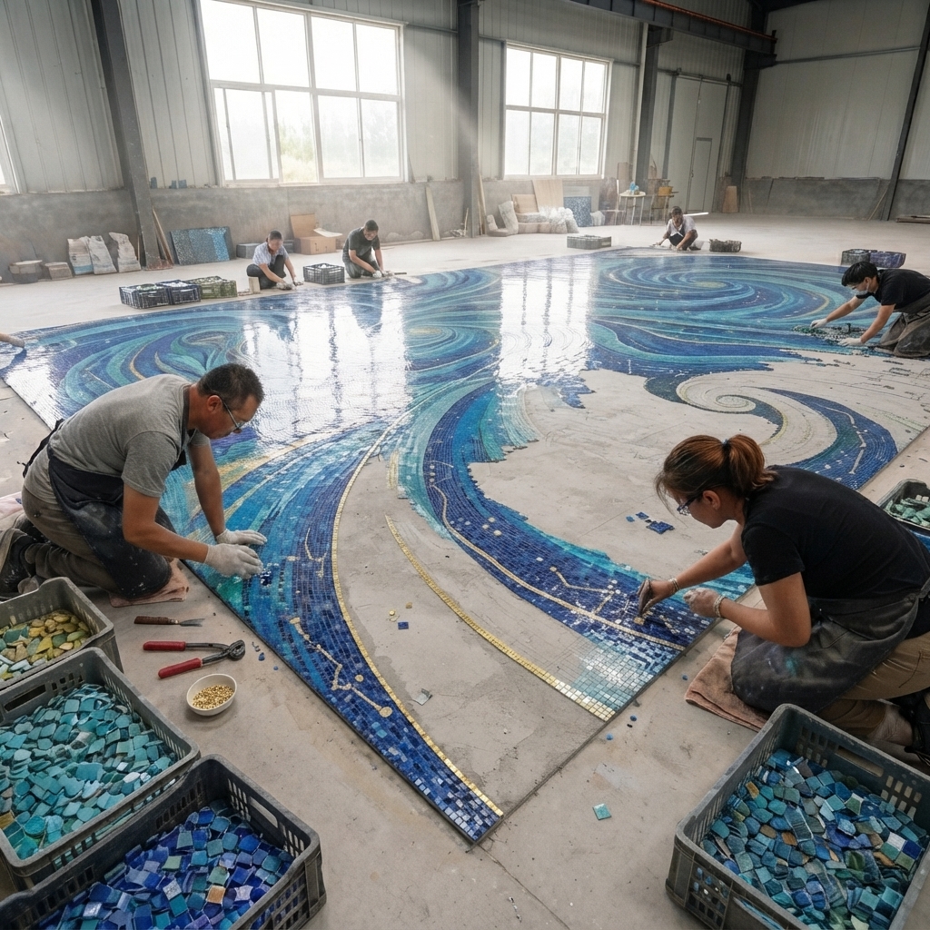 Custom Mosaic Murals